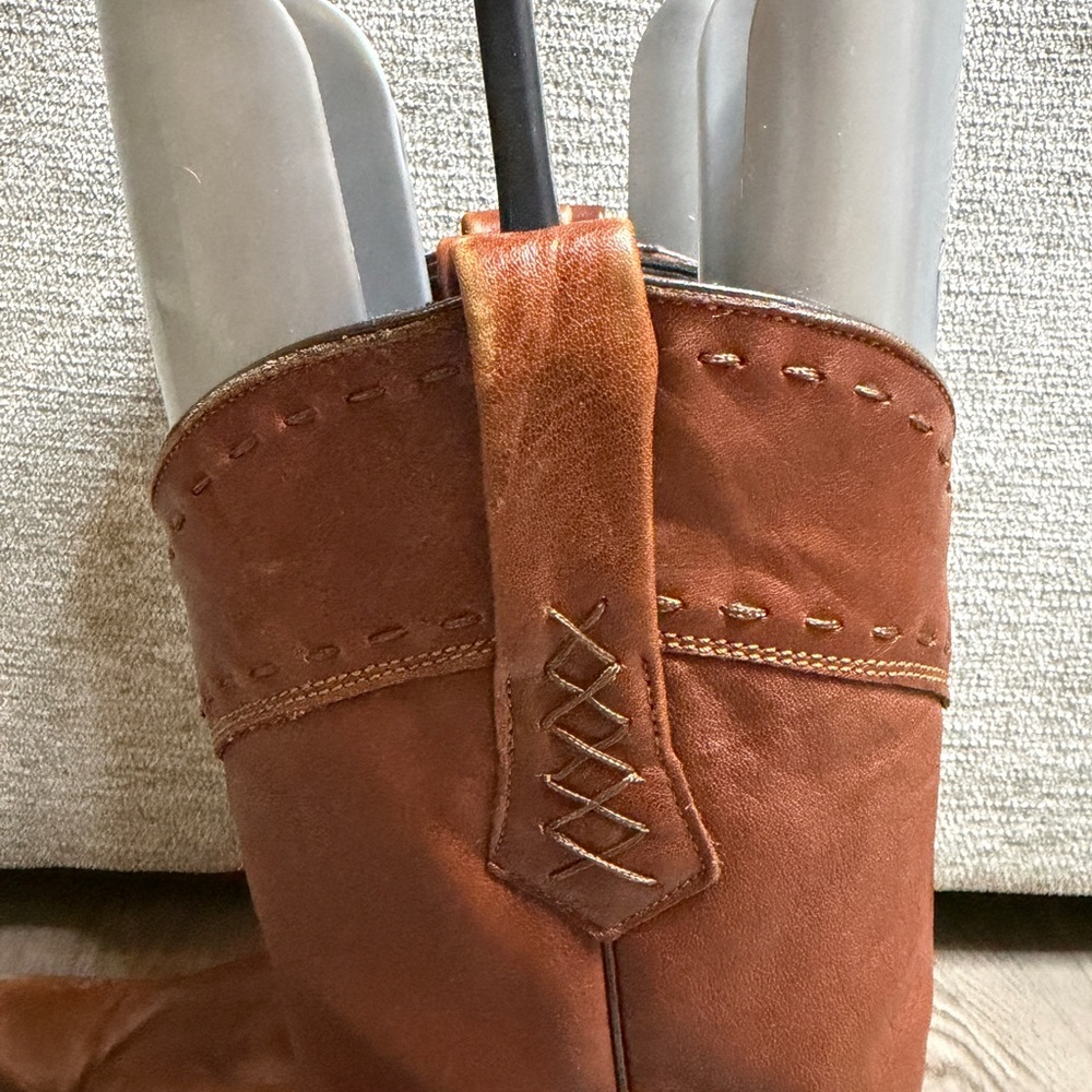 Cuadra Black Leather Cowboy Boots - Picture 4 of 9